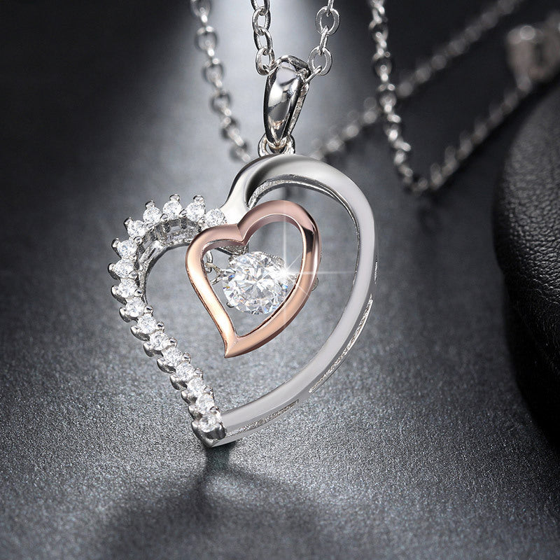 Beating Heart Pendant Necklace