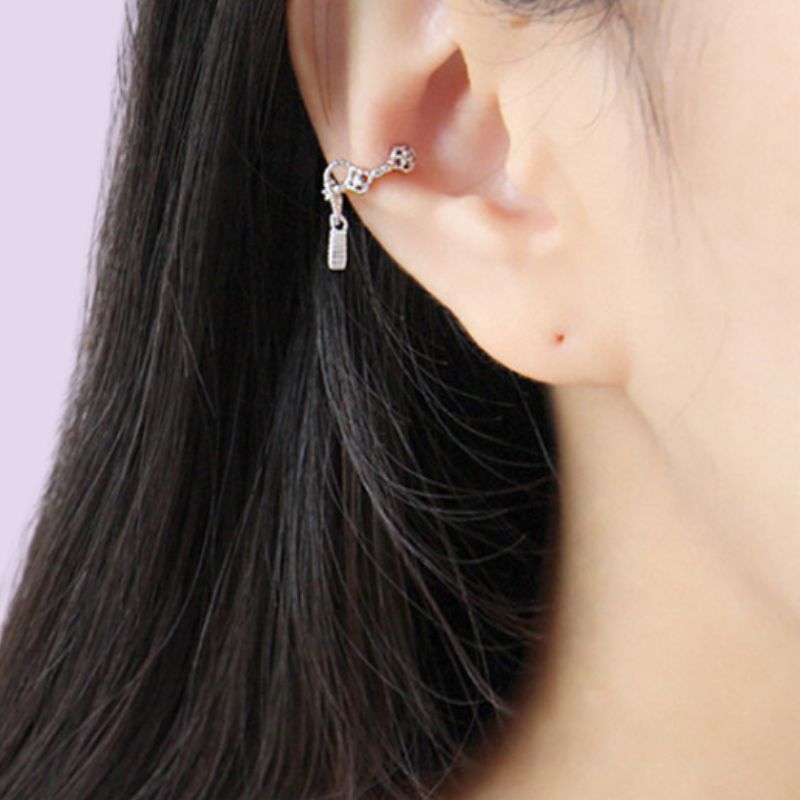 Clover Leaf Cuff Earrings