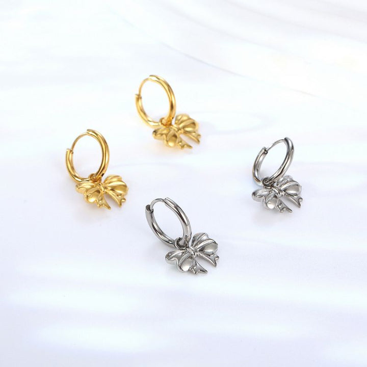 Cute Bow Dangle Earrings