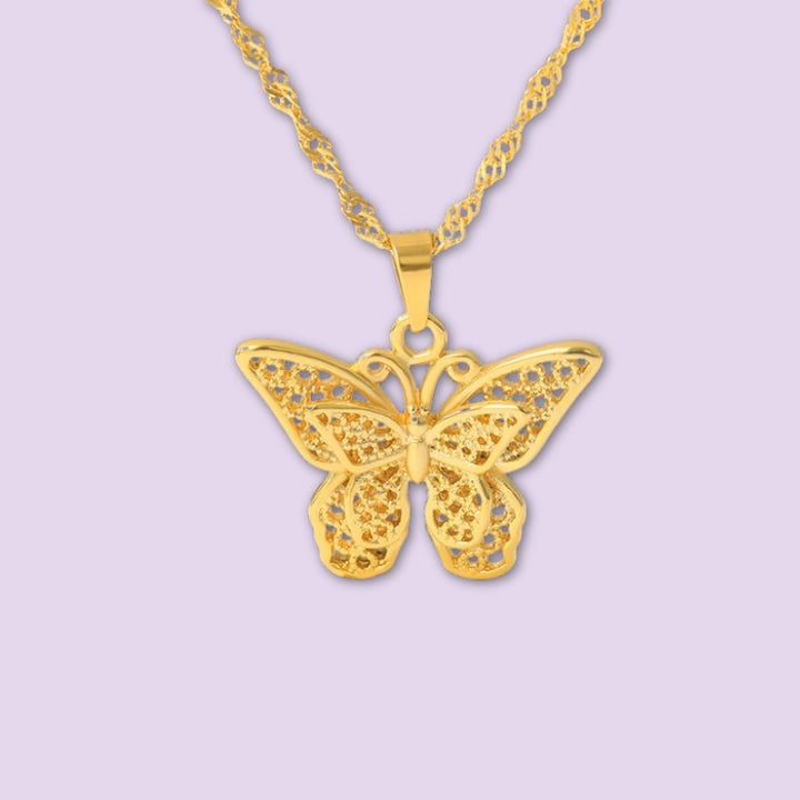 butterfly necklace