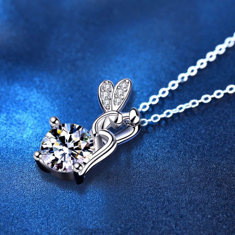 Moissanite Statement Fairy Necklace 