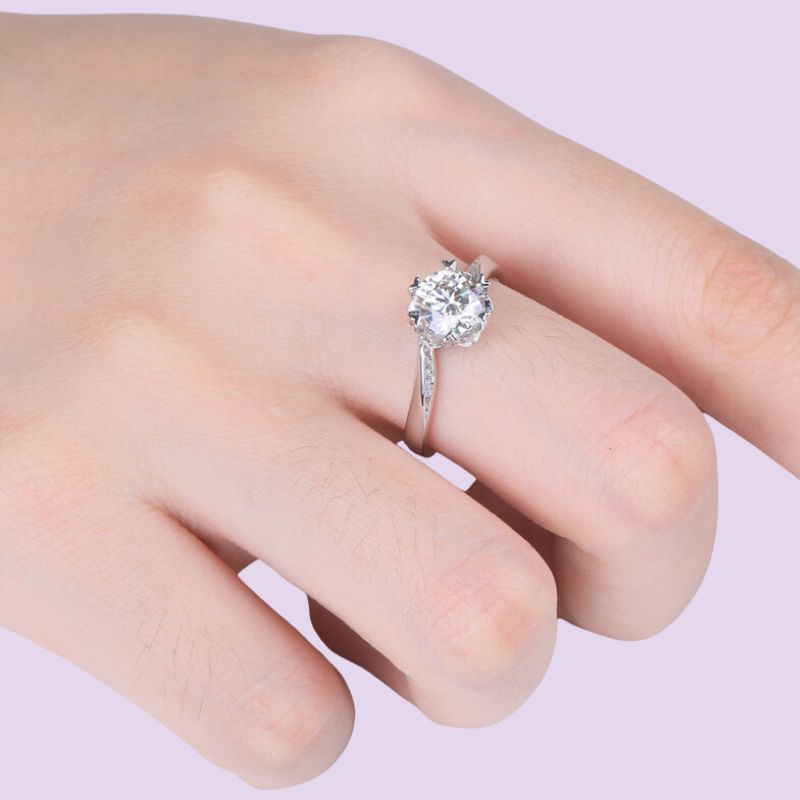 Snowflake Self-Love Engagement Ring