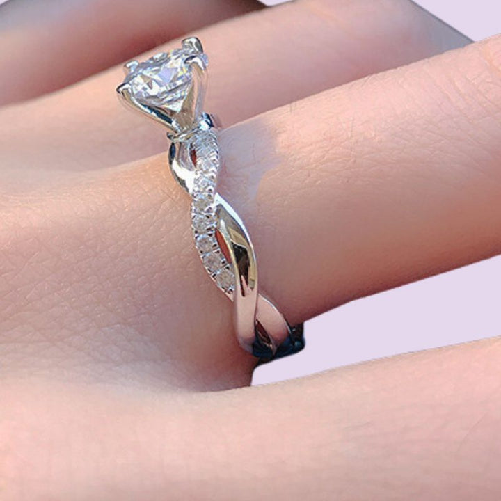 Twisted Self-Love Engagement Ring