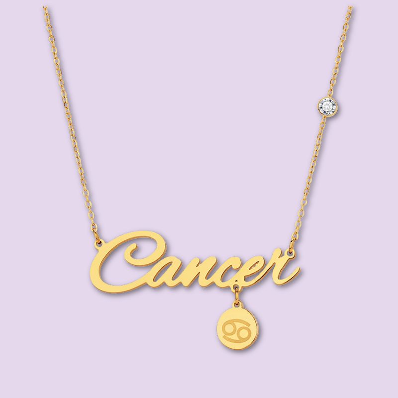 cancer-astrology necklace