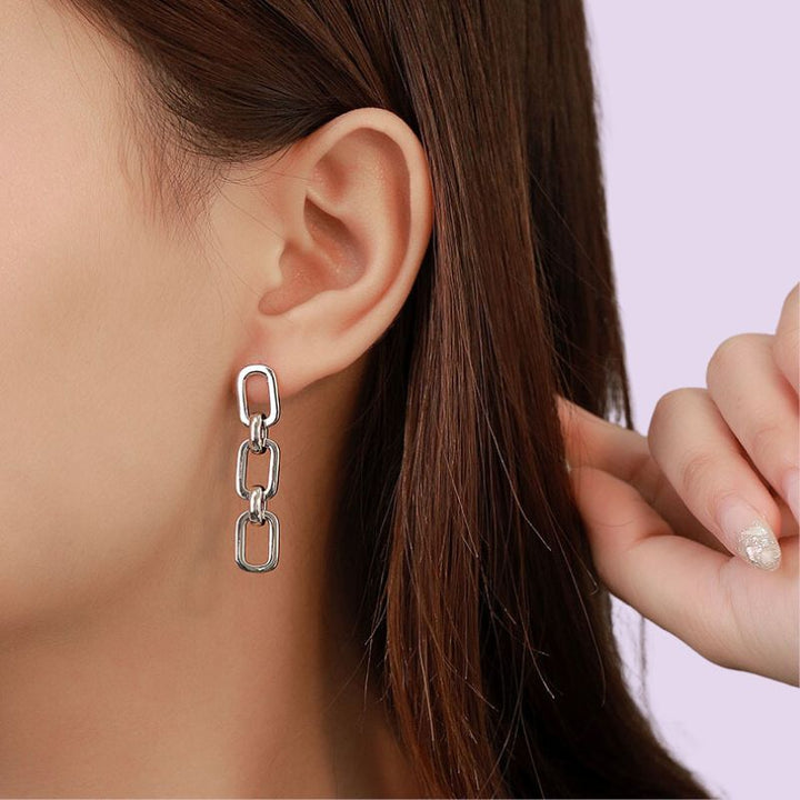 chain earrings