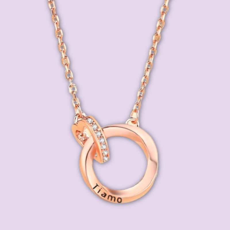love ring necklace