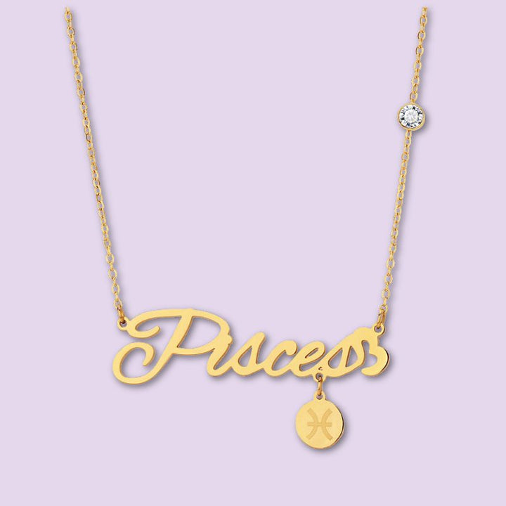 pisces-astrology necklace